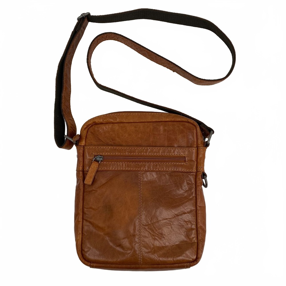 Jack Georges Brown Crossbody Bag Voyager